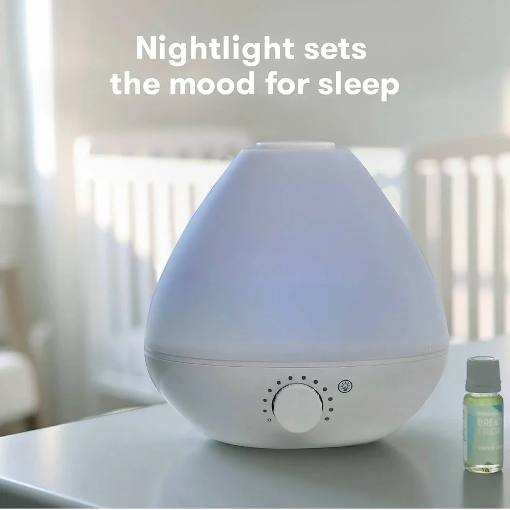Fridababy 3-in-1 Humidifier with Diffuser and Nightlight - White